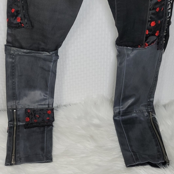 Wet Seal Premium denim upcycled with Tripp details - Picture 8 of 8